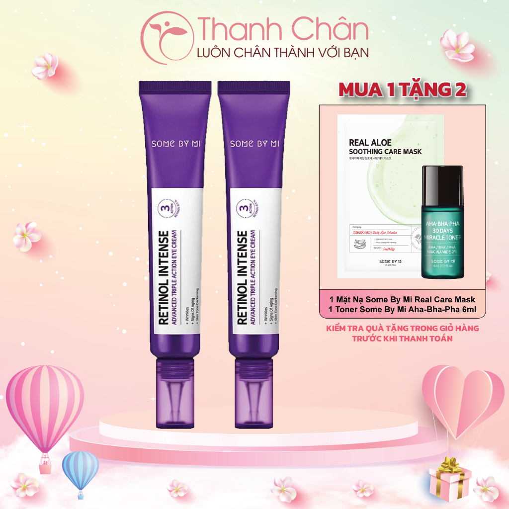 Kem dưỡng mắt Some By Mi Retinol Intense Advanced Triple Action Eye Cream 30ml