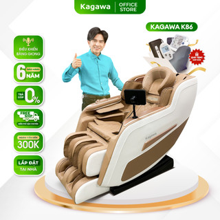 Ghế massage toàn thân KAGAWA K86 công nghệ túi khí, nhiệt hồng ngoại cao cấp