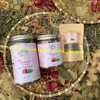 Muối ngâm chân, thảo dược hoa hồng, giúp giảm nhức mỏi