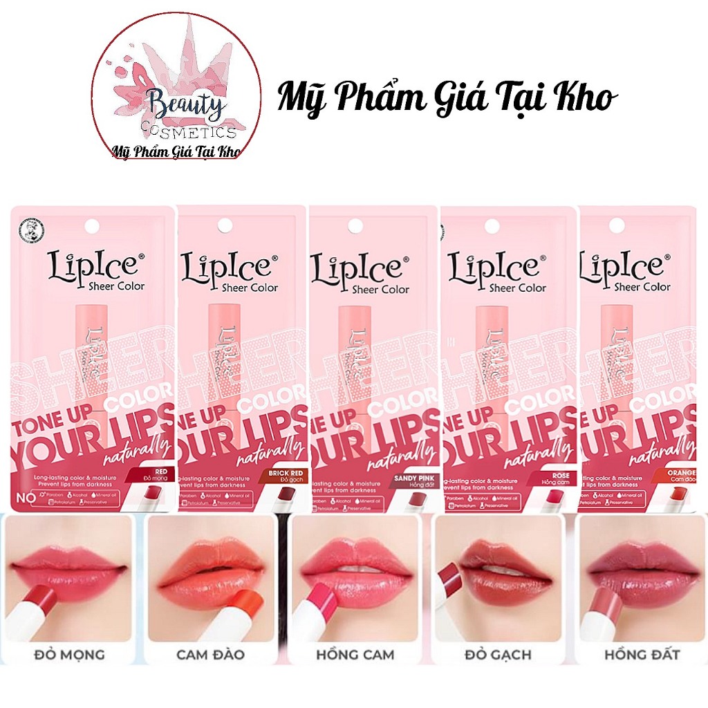 ​Son dưỡng màu LipIce Sheer Color  2.4g