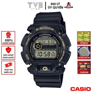 Đồng hồ nam dây nhựa Casio G-Shock chính hãng DW-9052GBX-1A9DR (43mm)