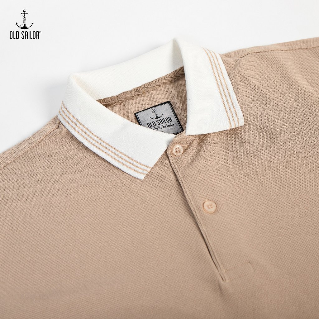 Áo polo phối cổ Old Sailor - 88563 - Big size upto 5XL