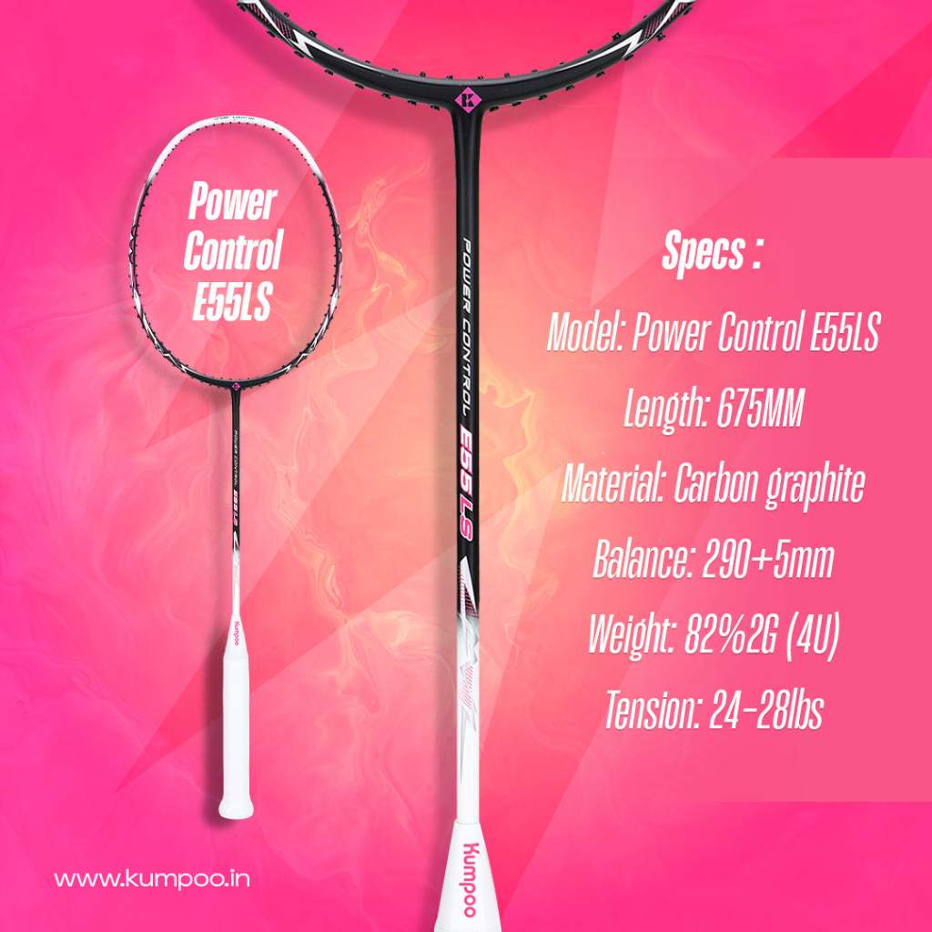 Vợt Cầu Lông Kumpoo Power Chính hãng Tặng dây căng vợt bảo hành 6 tháng