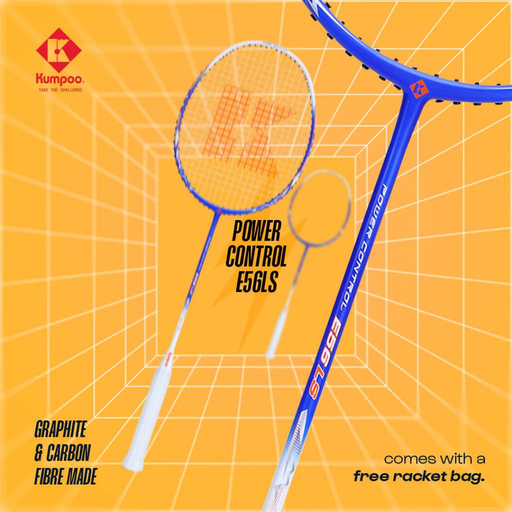 Vợt Cầu Lông Kumpoo Power Chính hãng Tặng dây căng vợt bảo hành 6 tháng