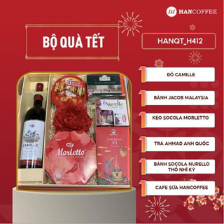 Hộp quà tặng hancoffee tết phú quý 2023 - hanqt_h412