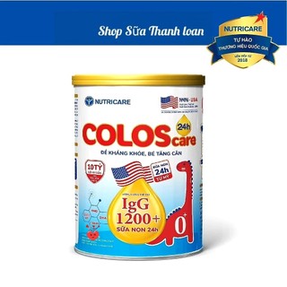 Sữa bột nutricare coloscare 0+ tăng cường hệ miễn dịch 400g.