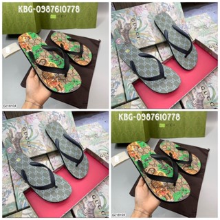 Dép tông nam Gucci họa tiết, DSQ Icon, LV [Sẵn Hàng] Dép kẹp xỏ ngón nam in hình cực chất đi chơi đi dạo phố hè 2023