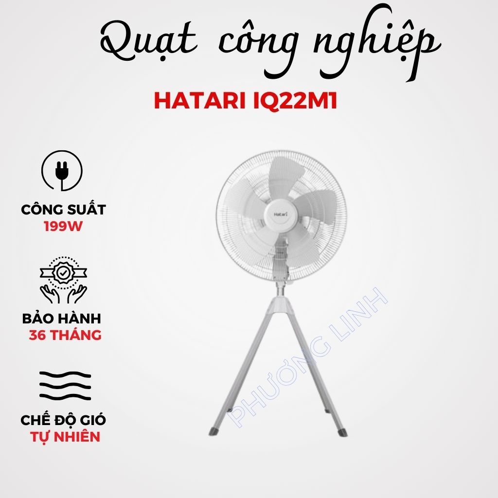 Quạt cây Hatari IQ22M1 - Thái Lan - Hàng chính hãng - Bảo hành 12 tháng
