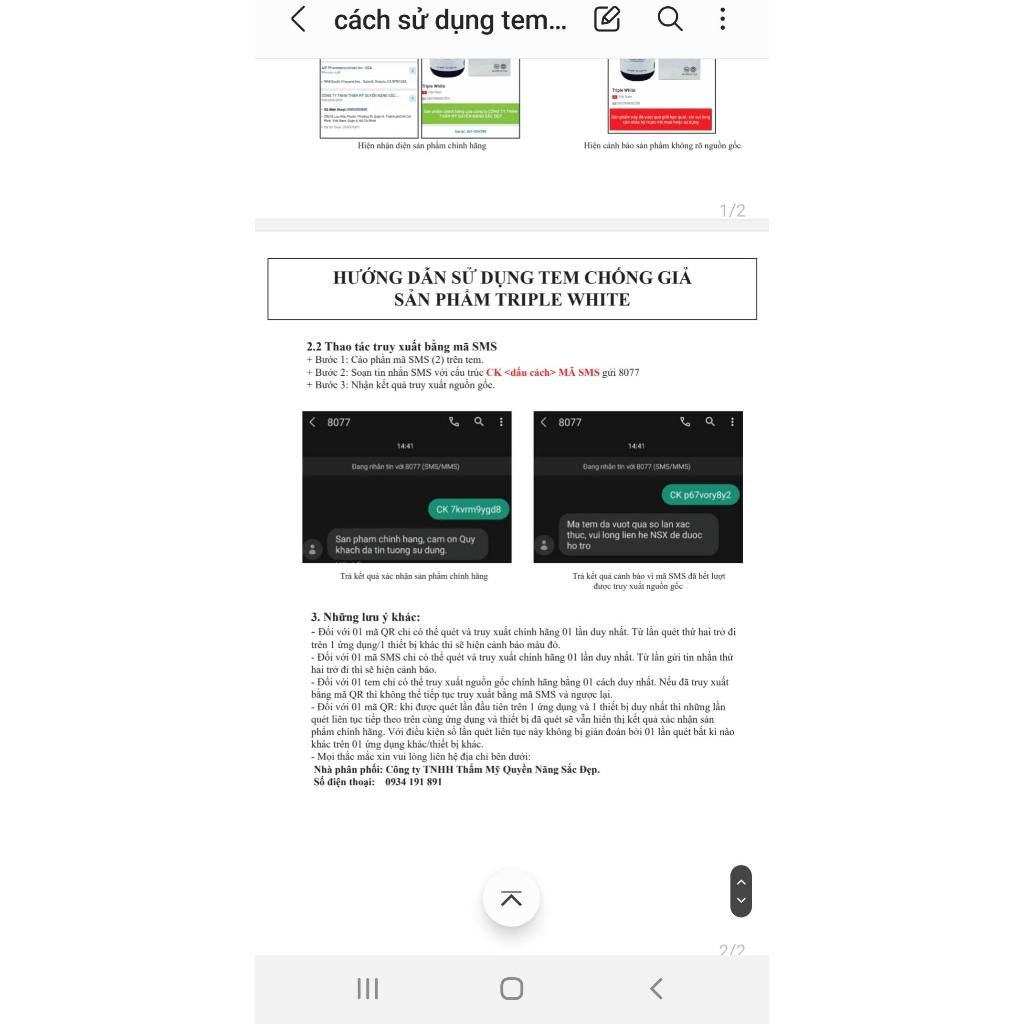 Viên uống trắng da, chống nắng, ngừa nám Triple White hộp 50 viên