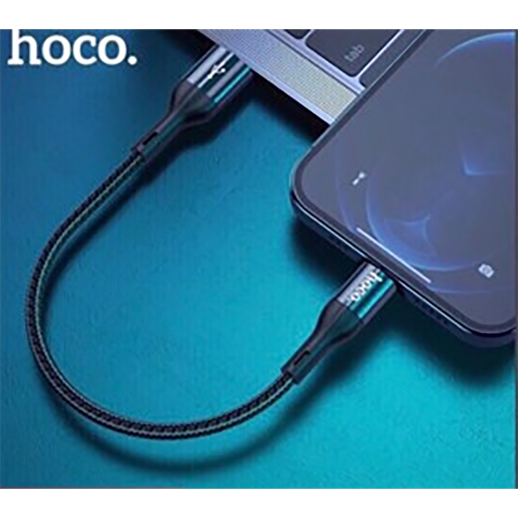 Dây Cáp Ngắn 25cm Sạc Nhanh Siêu Bền Chính Hãng Hoco X2 Type C Micro USB Cho pin sạc dự phòng máy tính bảng