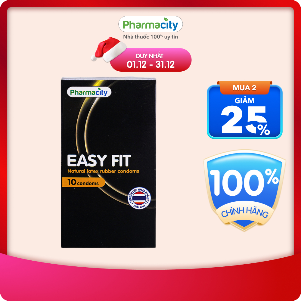 Bao Cao Su Pharmacity Easy Fit