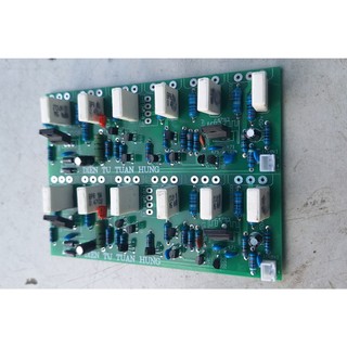 Mạch công suất 12 sò, nhôm lá