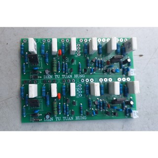 Mạch công suất 12 sò, nhôm lá