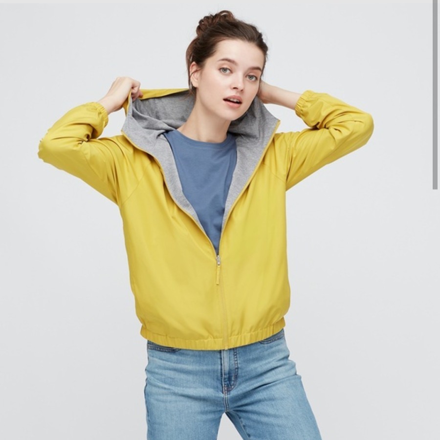 Áo khoác gió 2 lớp Uniqlo dành cho nữ