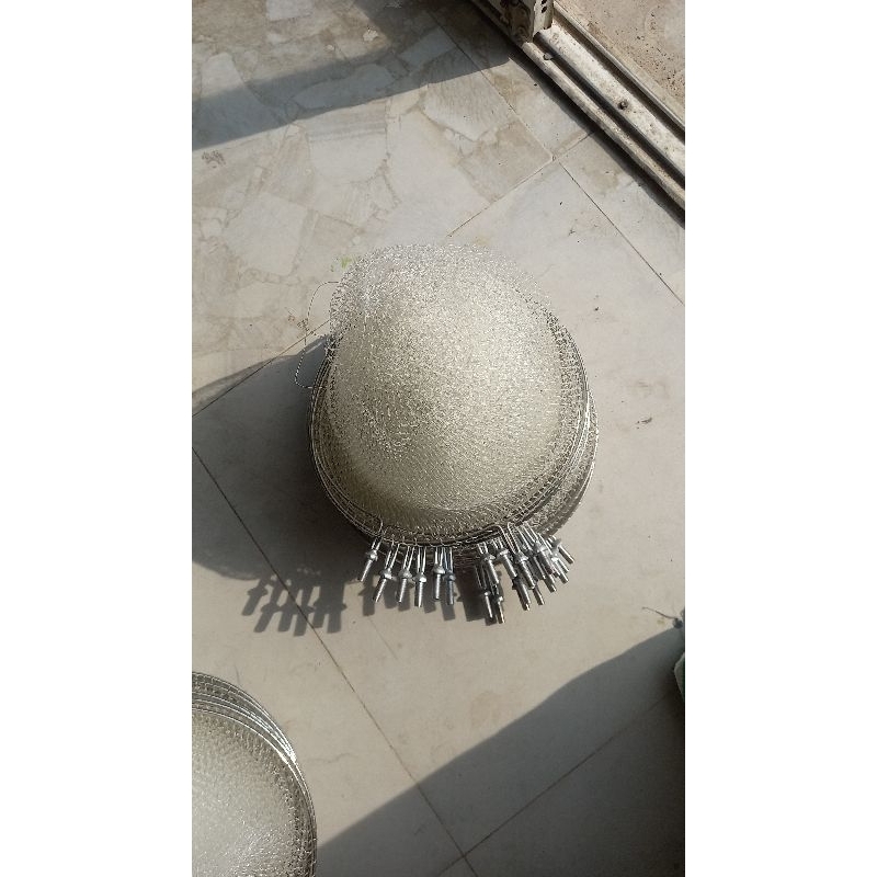 Vợt trắng 25cm ren 8mm