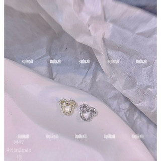 CHARM MICKEY ĐÁ M47 SET 4 VIÊN 2 MÀU