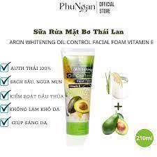 Sửa Rửa Mặt Từ Bơ 210ml - Thái Lan