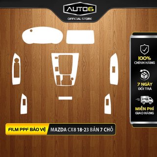 MAZDA CX8 2018-2024: Film PPF dán nội thất Chống xước, che phủ vết xước tuyệt đối - AUTO6