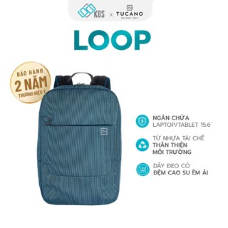 Balo laptop tucano loop 15.6 inch, thương hiệu ý, bảo hành 2 năm