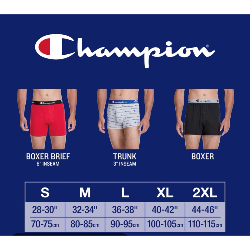 Quần sịp Champion xuất dư full box