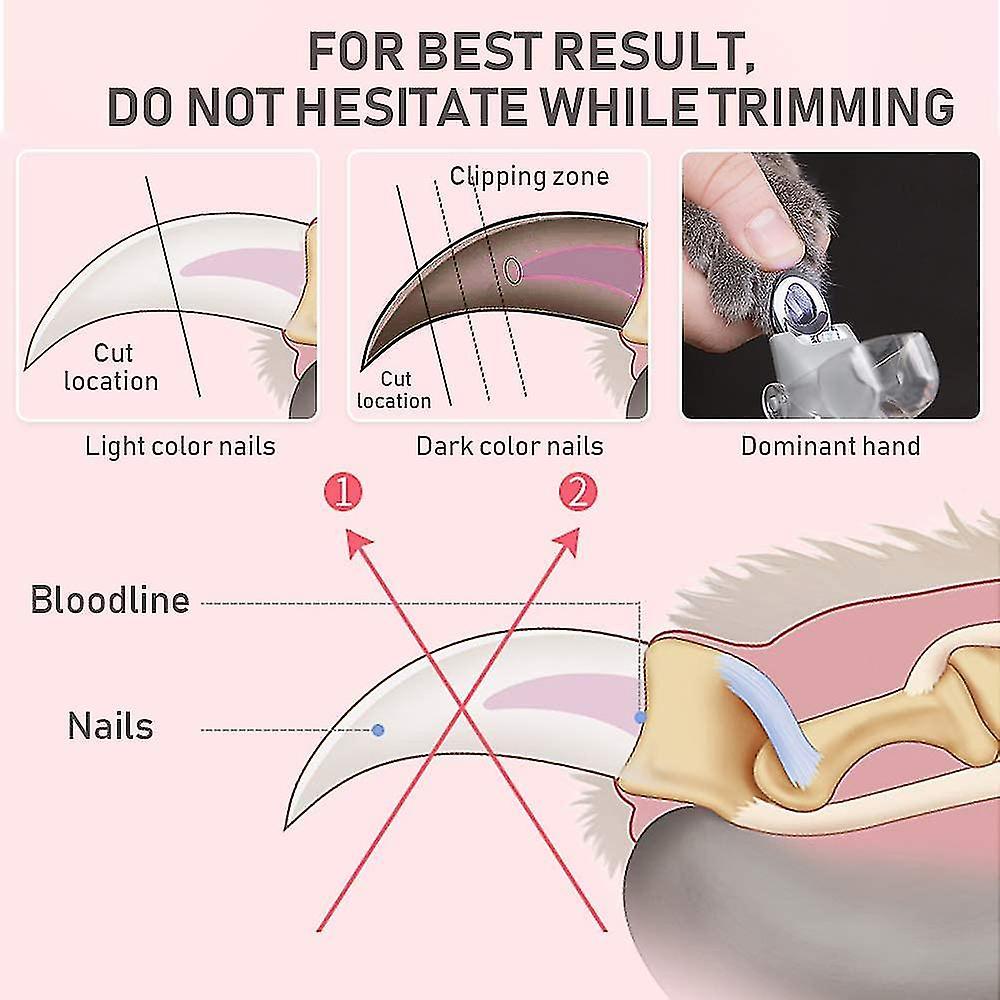 Kéo cắt móng cho thú cưng kèm dũa Diamond - Kềm cắt móng cho chó mèo