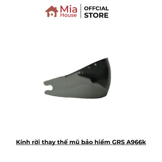 Kính rời thay thế mũ bảo hiểm GRS A966k - kính chính hãng