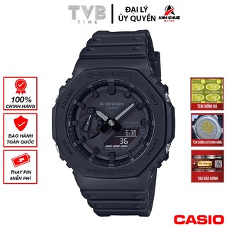 Đồng hồ nam dây nhựa Casio G-Shock chính hãng GA-2100-1A1DR (45mm)