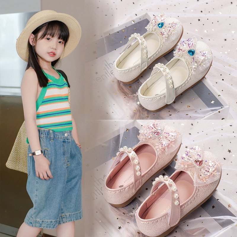 Giày búp bê Elsa cho bé gái từ 3 đến 11 tuổi GI09 _ Beekids, Giày công chúa xinh cho bé, Giày búp bê