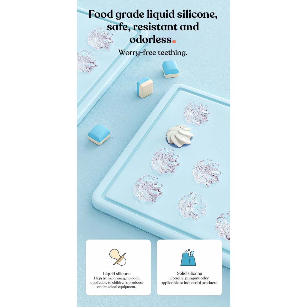 Gặm nướu vòng tay kháng khuẩn KUB có thể điều chỉnh dành cho trẻ sơ sinh