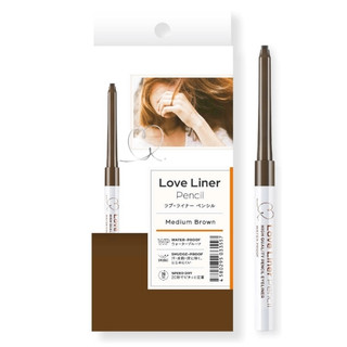 Love Liner Pencil Eyeliner - Maple Brown/Maple Brown/Medium Brown