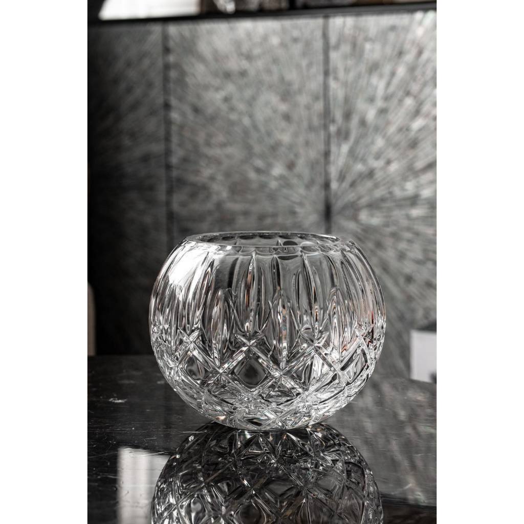 Lọ Hoa cầu tròn Bohemia Sheffield 20.5cm
