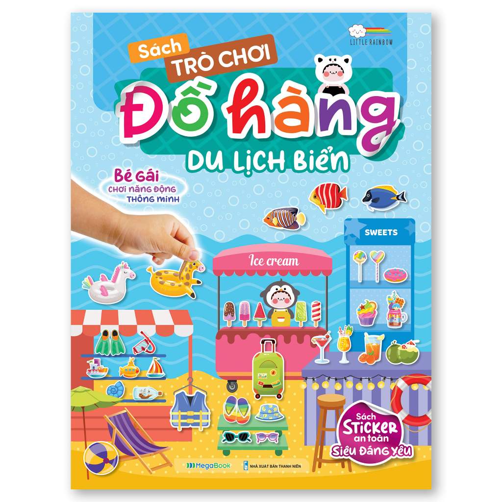 Combo 5 cuốn Sách Trò chơi Đồ hàng cho bé gái  - Sách tương tác cho bé