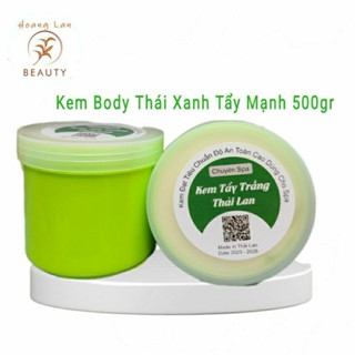 Kem Body Tẩy Trắng Da Dưỡng Trắng Da Thái Xanh 500gr Chất Xịn