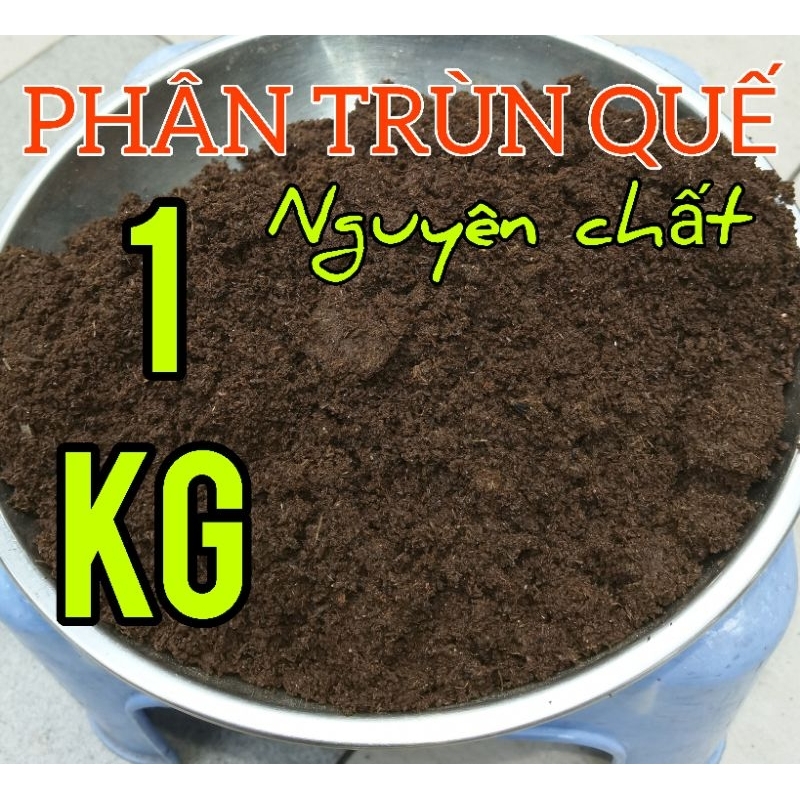 PHÂN TRÙN QUẾ 1Kg NGUYÊN CHẤT - Chiết kí lẻ cho khách làm mẫu