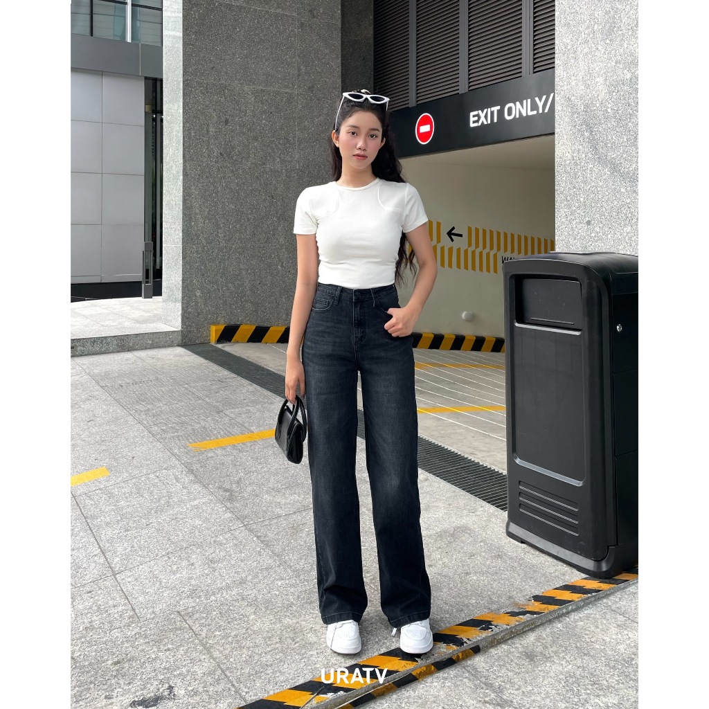 Áo ngắn tay dáng thường ôm body mix ba lỗ URATV