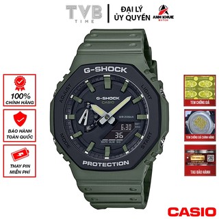 Đồng hồ nam dây nhựa Casio G-Shock chính hãng GA-2110SU-3ADR (45mm)
