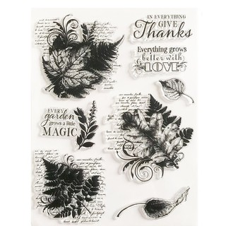 Dấu trong suốt clear stamp trang trí planner link 2