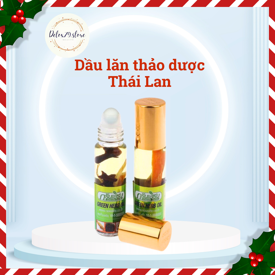 DẦU LĂN THẢO DƯỢC GINSENG THÁI LAN