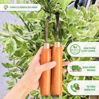 Bộ 2 cây dụng cụ tạo lũa cho cây cảnh, bonsai, cây thẳng và cong - Công cụ Bonsai Đà Nẵng