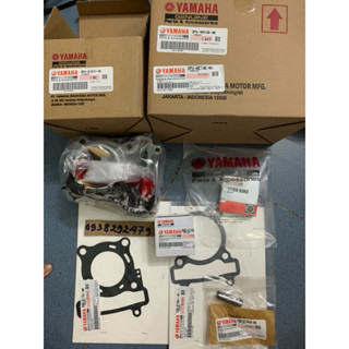 Lòng + piston bạc Exciter 150cc zin hãng yamaha 2 tem (tặng bộ Ron đầu )