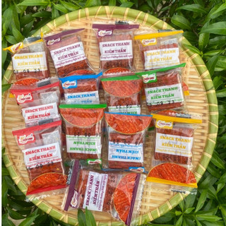 Combo 10 gói snack  thanh kiếm thần thương hiệu thiên long đồ ăn vặt tuổi thơ