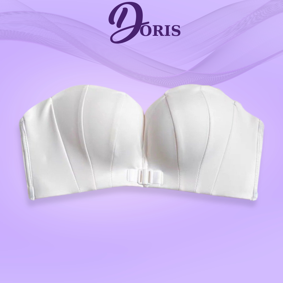 Áo Ngực Không Dây Chống Tụt Cài Trước Thiết Kế Hình Vỏ Sò DORIS 567