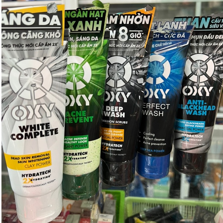 SỮA RỬA MẶT OXY TÍP LỚN 100g ( MẪU MỚI)