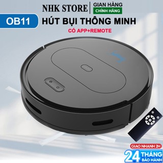 Robot hút bụi lau nhà OB11 tự sạc pin trâu chống rơi đa chế độ thông minh