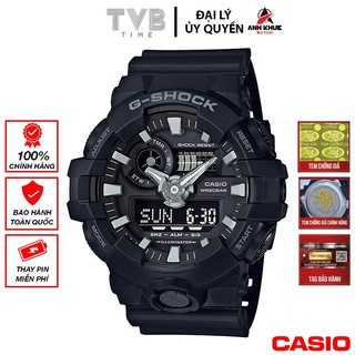 Đồng hồ nam dây nhựa casio g-shock chính hãng ga-700-1bdr