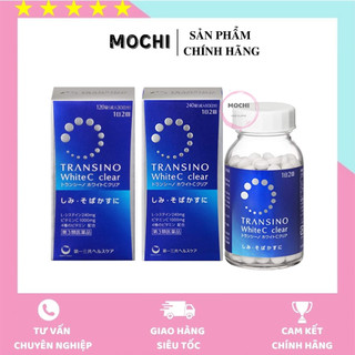 Viên uống trắng da, mờ nám Transino White C Clear Nhật Bản