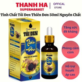 Dầu tỏi đen Thiên Đơn – Hỗ trợ dứt điểm ho, sổ mũi, cảm cúm, cảm lạnh, khò khè khó thở, tăng sức đề kháng