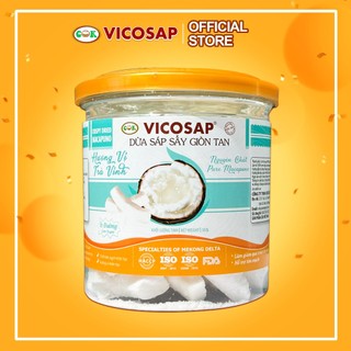 Dừa sáp sấy giòn tan nguyên chất 50gr