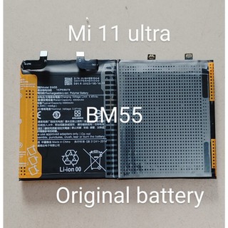 Pin xiaomi 11 pro, xiaomi mi 11 ultra, pin bm55 zin hãng 4900, 5000 mah