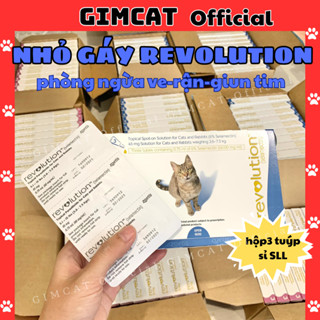 (1 tuýp) Nhỏ Gáy Revolution Dành Cho Chó Mèo